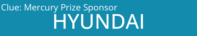 Mercury Prize Sponsor