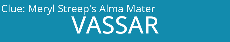 Meryl Streep's Alma Mater