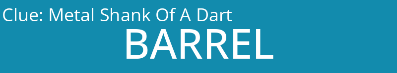 Metal Shank Of A Dart