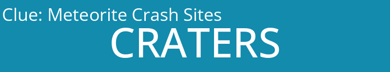 Meteorite Crash Sites