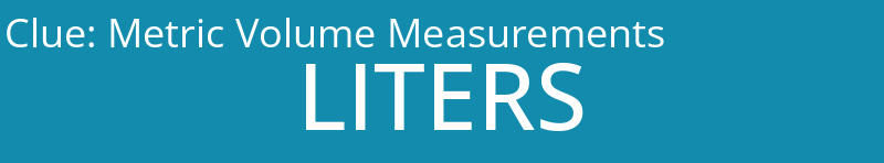 Metric Volume Measurements