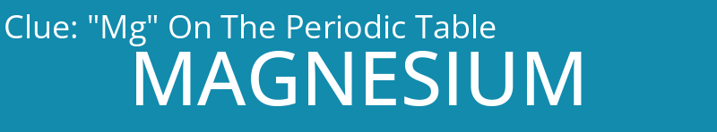 "Mg" On The Periodic Table