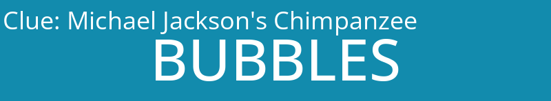 Michael Jackson's Chimpanzee