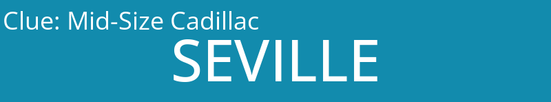 Mid-Size Cadillac
