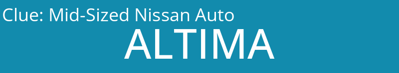 Mid-Sized Nissan Auto