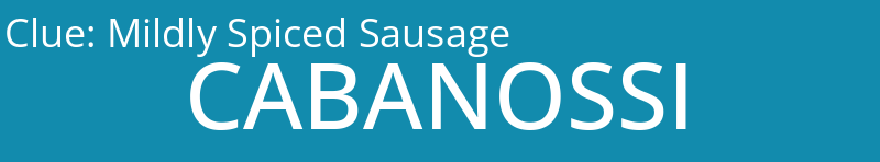 Mildly Spiced Sausage