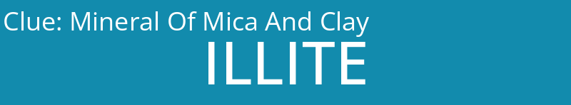 Mineral Of Mica And Clay