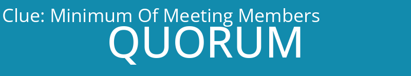 Minimum Of Meeting Members
