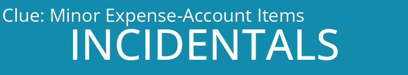 Minor Expense-Account Items