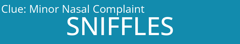 Minor Nasal Complaint