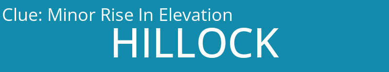 Minor Rise In Elevation