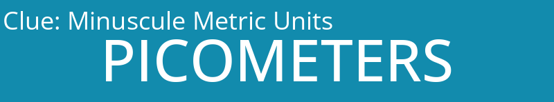 Minuscule Metric Units