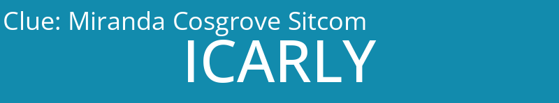 Miranda Cosgrove Sitcom