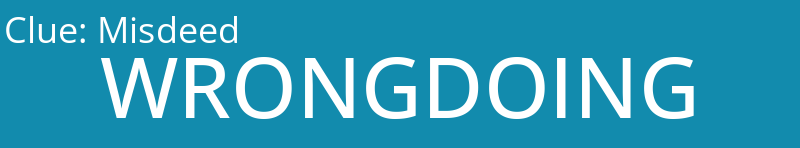 Misdeed