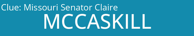 Missouri Senator Claire