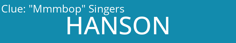 "Mmmbop" Singers