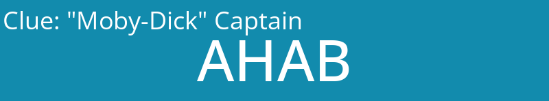 "Moby-Dick" Captain