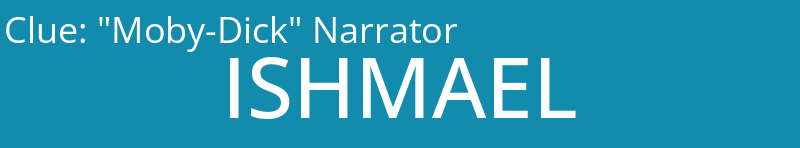 "Moby-Dick" Narrator