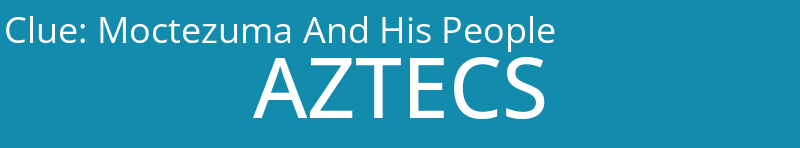 Moctezuma And His People