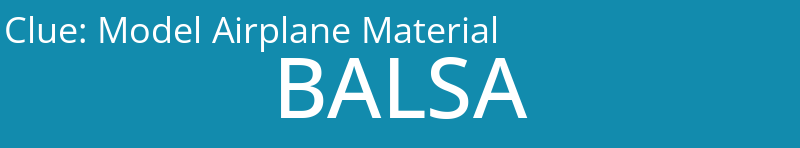 Model Airplane Material