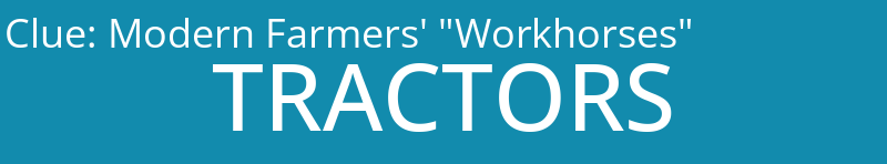 Modern Farmers' "Workhorses"