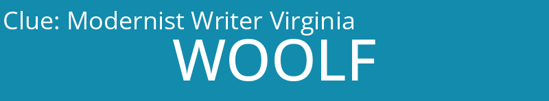 Modernist Writer Virginia