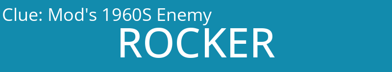 Mod's 1960S Enemy