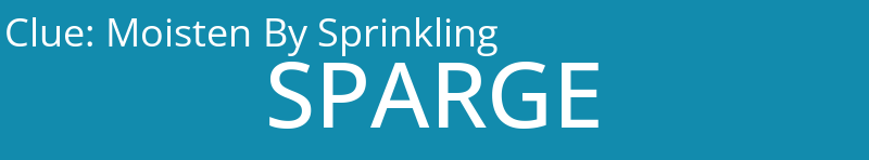 Moisten By Sprinkling