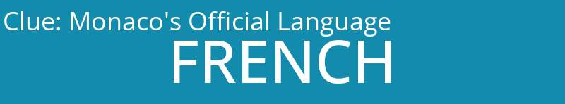 Monaco's Official Language