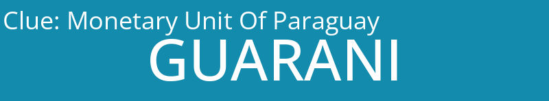 Monetary Unit Of Paraguay
