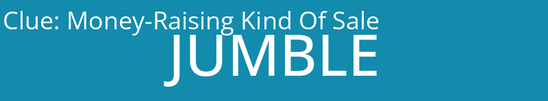 Money-Raising Kind Of Sale