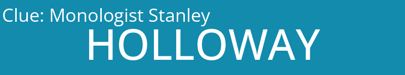 Monologist Stanley
