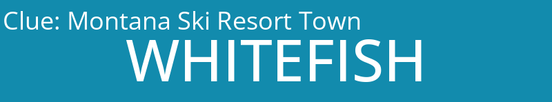 Montana Ski Resort Town