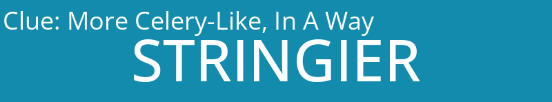 More Celery-Like, In A Way