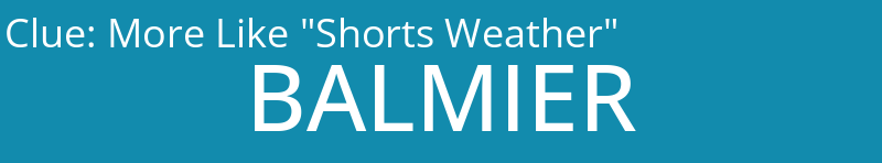 More Like "Shorts Weather"