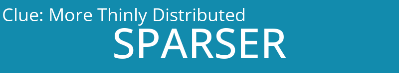 More Thinly Distributed