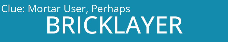 Mortar User, Perhaps