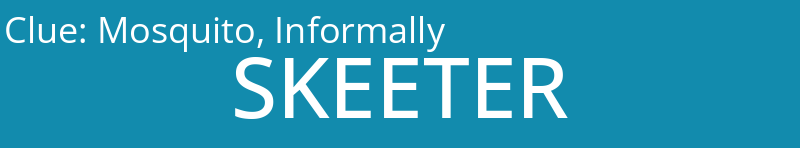 Mosquito, Informally