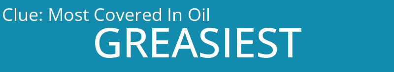Most Covered In Oil