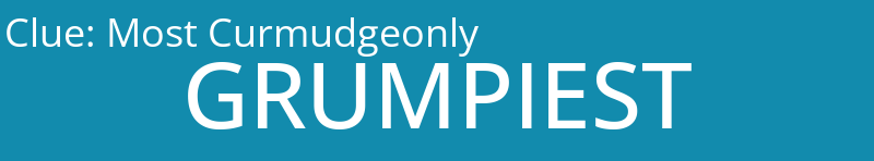 Most Curmudgeonly