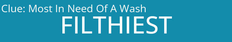 Most In Need Of A Wash