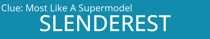 Most Like A Supermodel