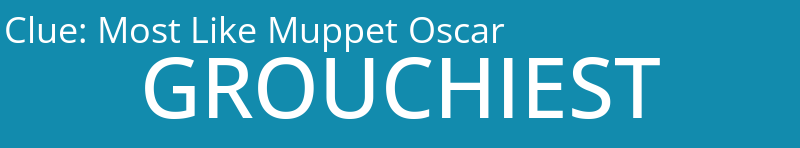 Most Like Muppet Oscar