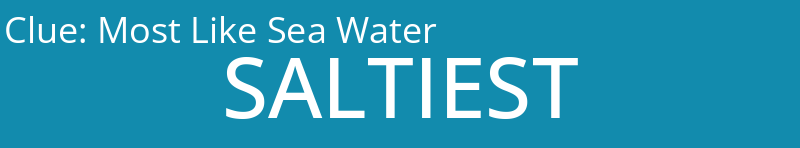 Most Like Sea Water