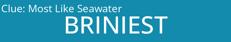 Most Like Seawater