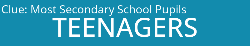 Most Secondary School Pupils