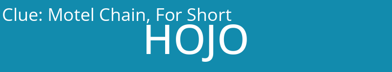 Motel Chain, For Short