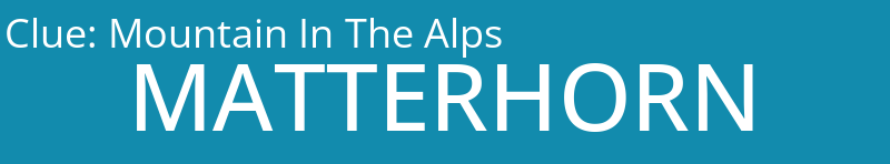 Mountain In The Alps