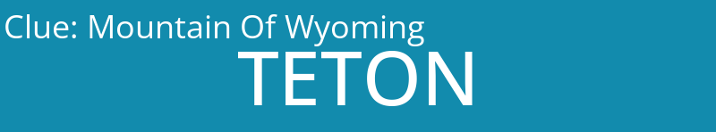 Mountain Of Wyoming