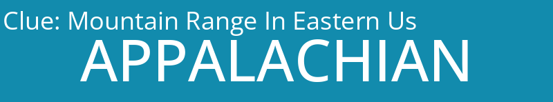 Mountain Range In Eastern Us